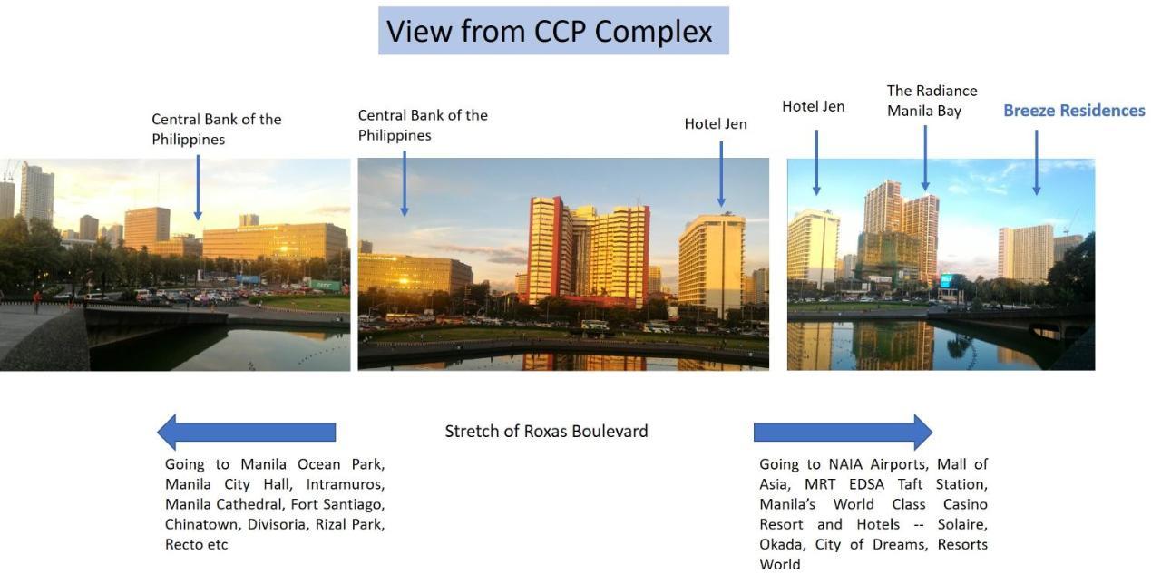 Studio Condo Manila By The Bay Roxas Blvd Near Us Embassy ภายนอก รูปภาพ